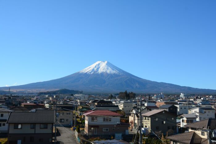 【きょうの富士山】