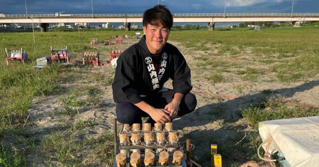 若手行員の副業は花火師　山梨中央銀行、地域に貢献