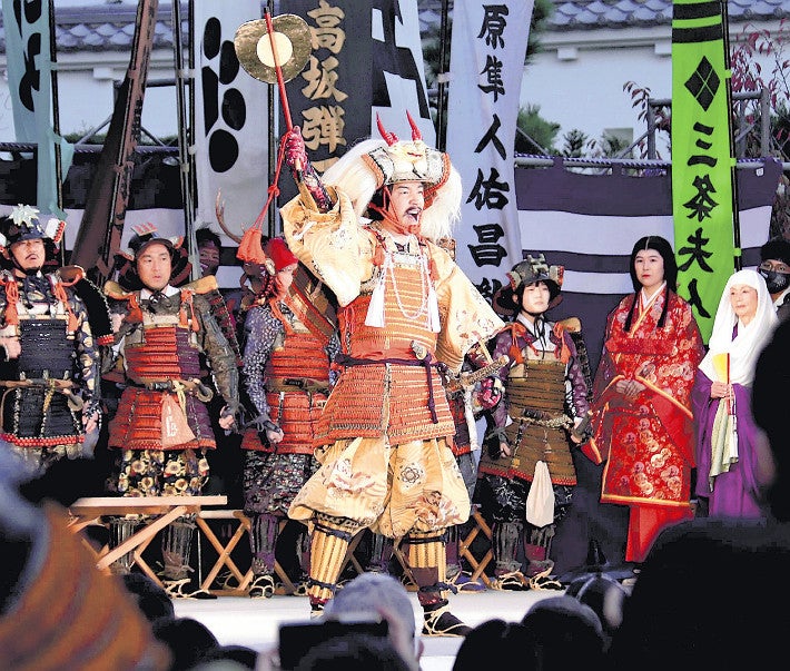 甲州軍団　いざ出陣…信玄公祭り、１０００人超の武者行列