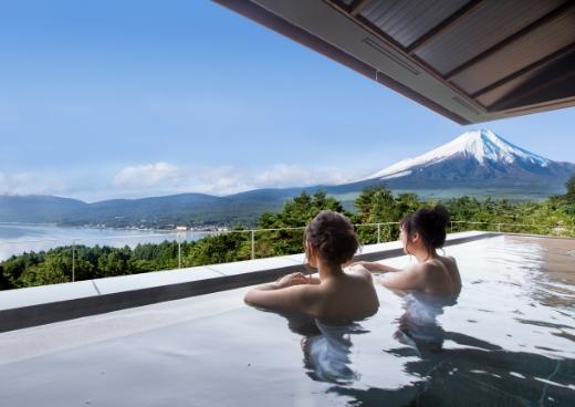 富士山経済新聞
山中湖で「温泉むすめ」企画　フォトスポット設置、温泉客にステッカー進呈も