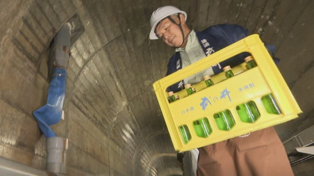 「まろやかな深みのある変化に期待」日本酒保存の実証実験 場所はダムの底 温度は年間10度~15度程度 山梨