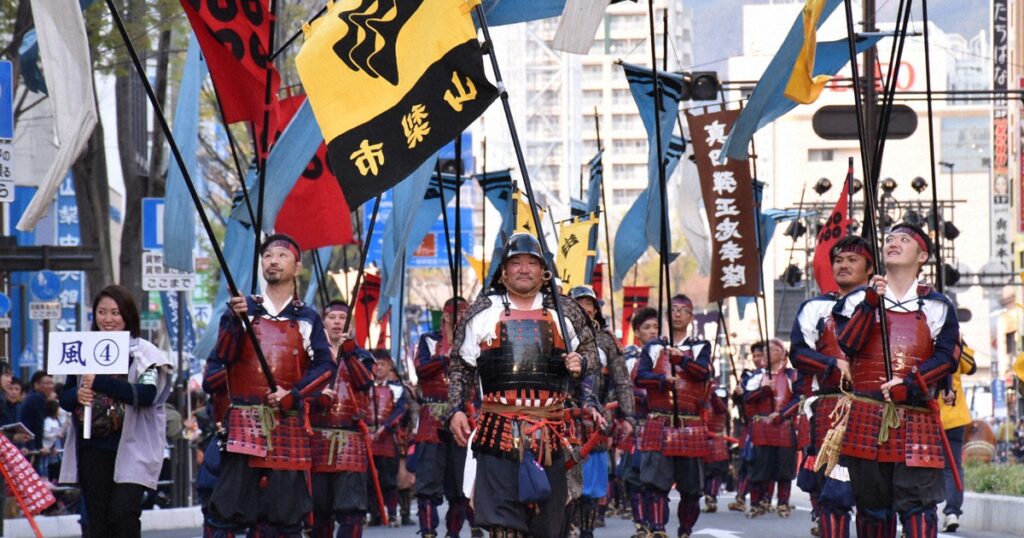 山梨「信玄公祭り」2年連続中止　生誕500年もコロナで　来春開催