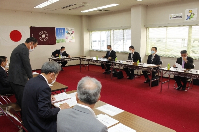 自民県連 各業界の要望聴取