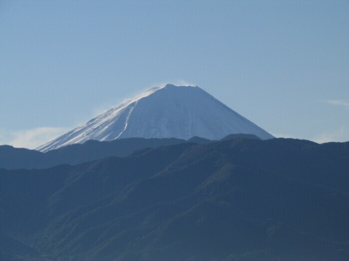 きのうより、やや暖かい朝