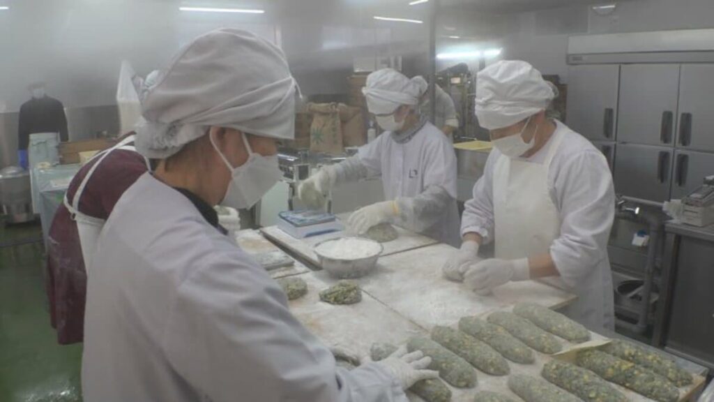 新年に向け　和菓子店で正月用もち作りがピーク　もち米の仕入れ値は去年より6割上昇